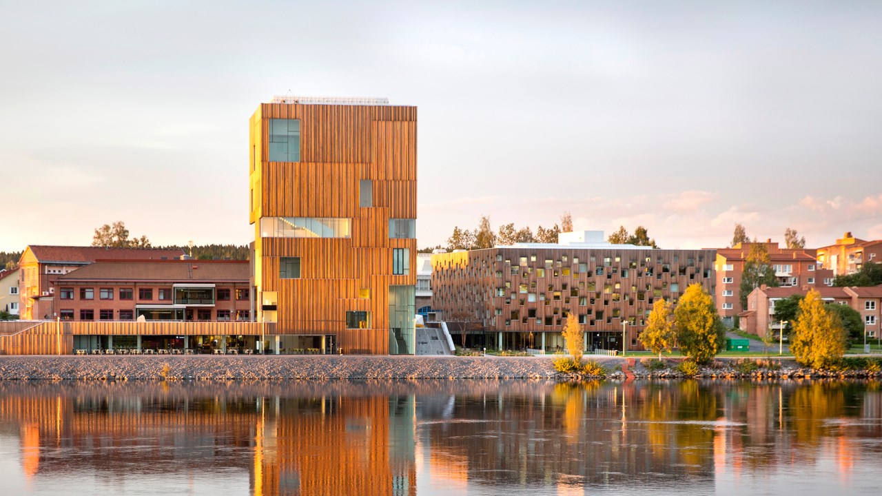 Bildmuseet på Konstnärligt campus. Foto: Johan Gunséus