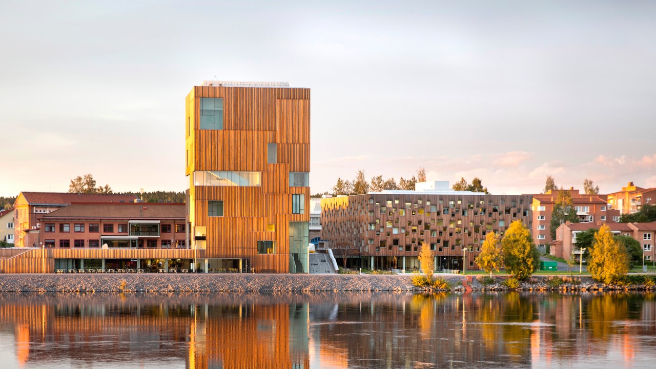 Bildmuseet på Konstnärligt campus. Foto: Johan Gunséus