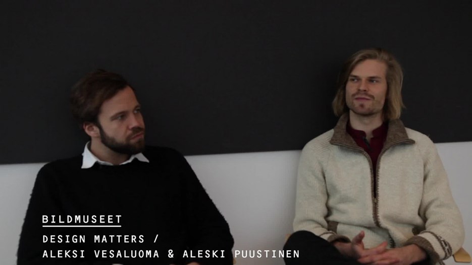 Film: Intervju Aleksi Vesaluoma & Aleksi Puustinen