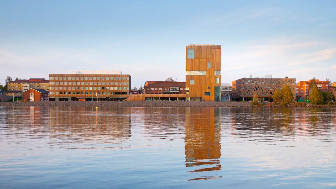 Bildmuseet på Konstnärligt campus. Foto: Johan Gunséus