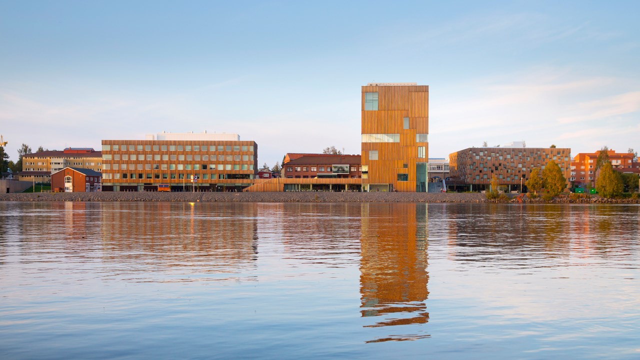 Bildmuseet på Konstnärligt campus. Foto: Johan Gunséus